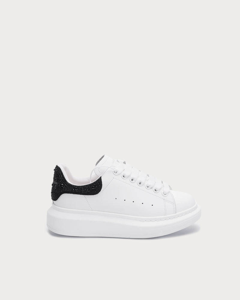 Alexander McQueen Oversized Sneaker — Black-Sparkle