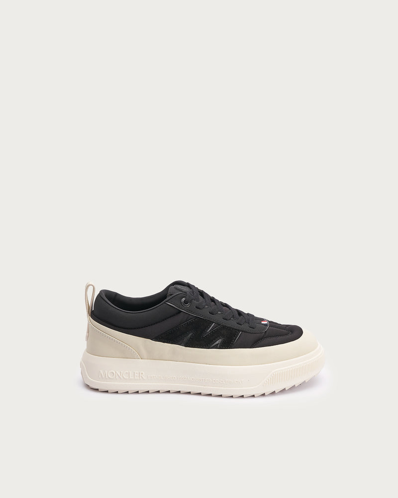 Moncler Court Sneaker — Black-Creamsole