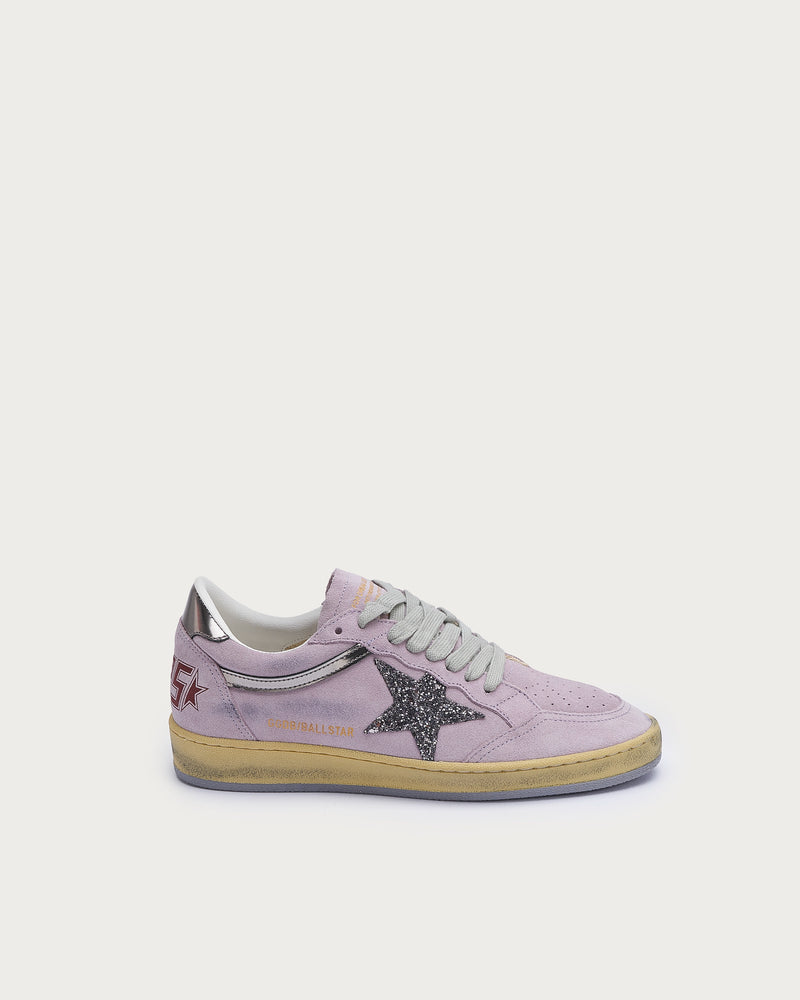 Golden Goose Ball Star Sneaker — Lilac
