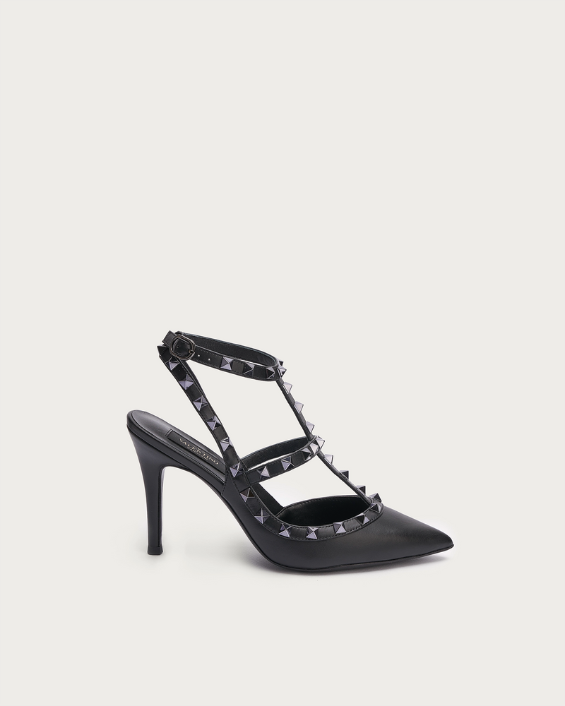 Valentino Garavani Rockstud Caged Pump — Black